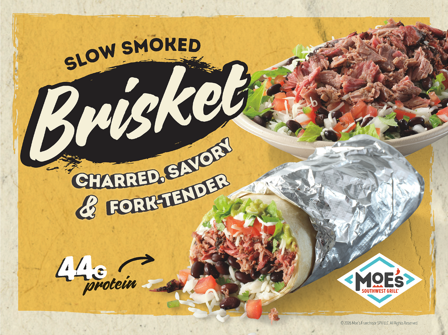 Brisket Promo Yard Sign