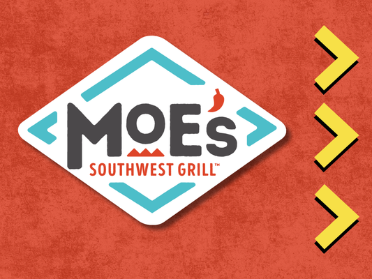 Moes Logo Directional Yard Sign