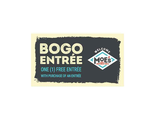 BOGO Entree Rewards Card